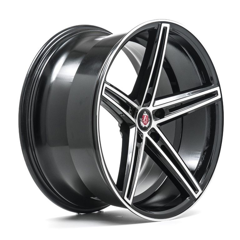 Axe Wheels<br>EX14 - Black Polished (18x9)